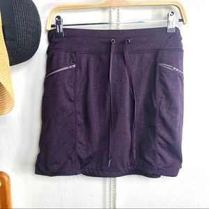 Tangering Burgundy Workout Skort Large